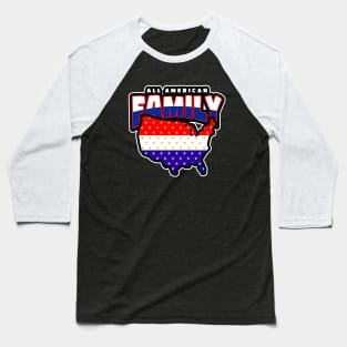 FOURTH Of July USA Baseball T-Shirt